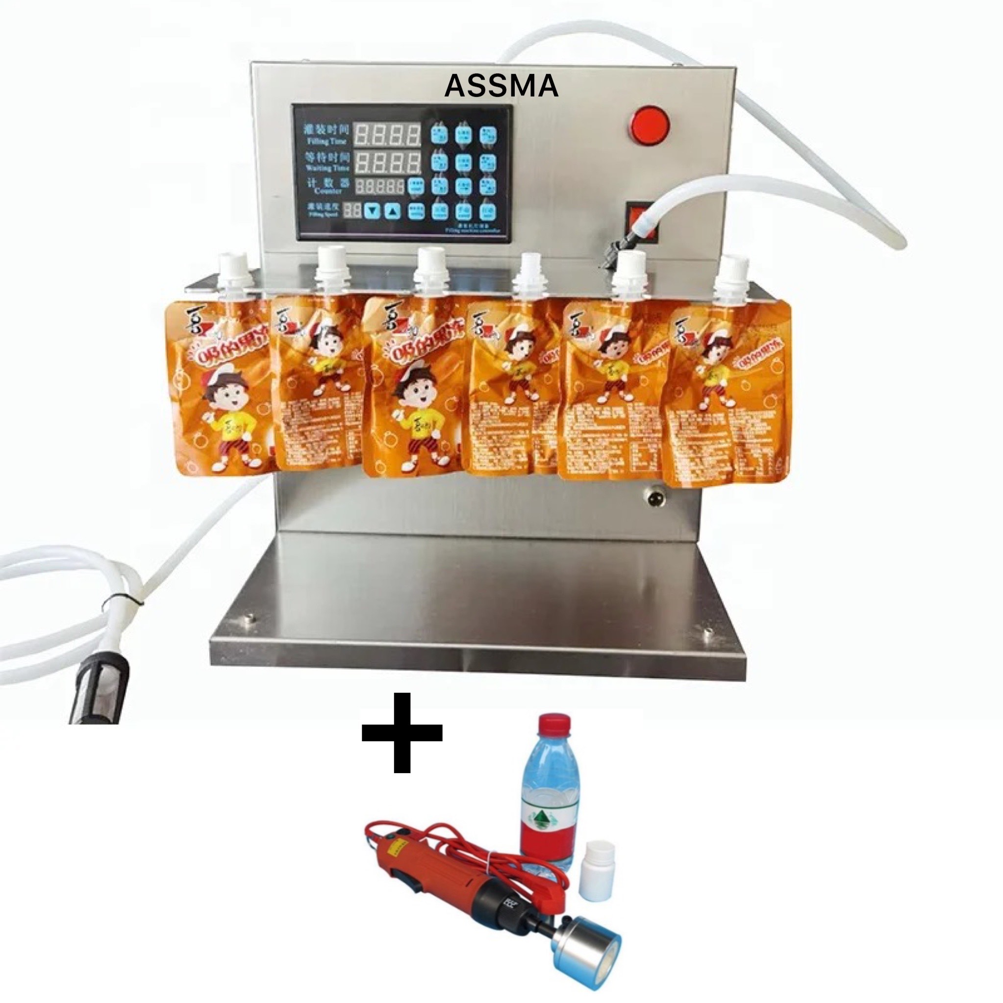 Machine de remplissage et bouchage de la marque ASSMA