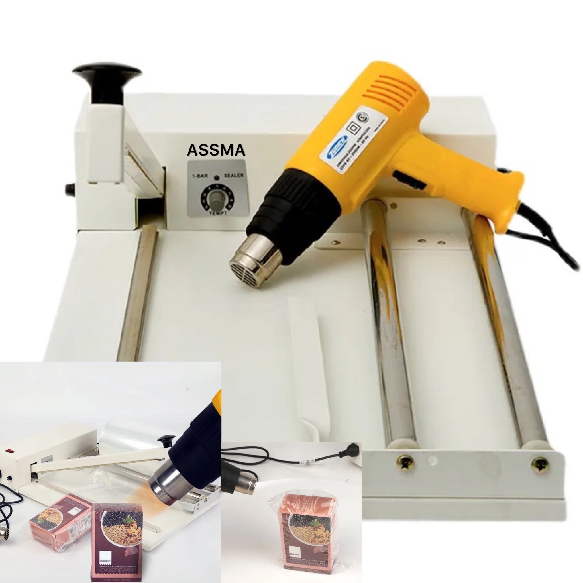 Machine d'emballage et scellage de la marque ASSMA